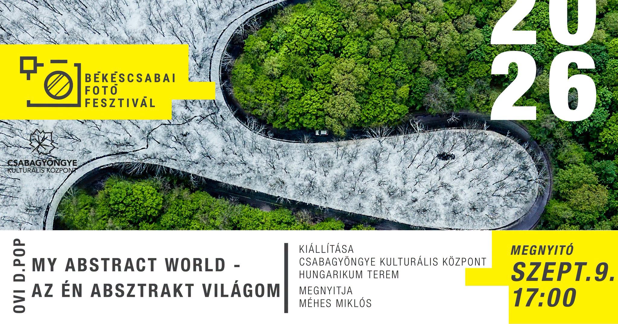 Ovi D. Pop: My abstract world - Az én absztrakt világom című kiállítás