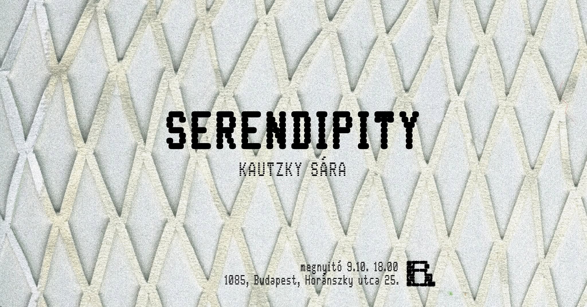 SERENDIPITY - Kautzky Sára önálló kiállítása