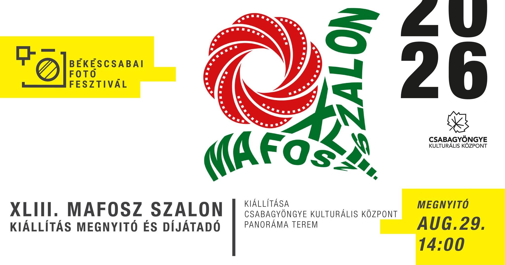 XLIII. MAFOSZ Szalon kiállításmegnyitó és díjátadó // Békéscsabai Fotó Fesztivál